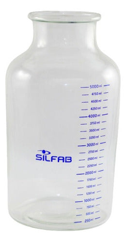 Silfab Frasco De Vidrio 5 Litros Para Aspiradores 0