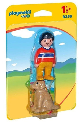 Playmobil Hombre Con Perro 0