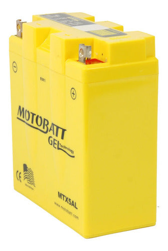 Motobatt Gel Battery for Cerro Bix Ce Tuning 110cc 2