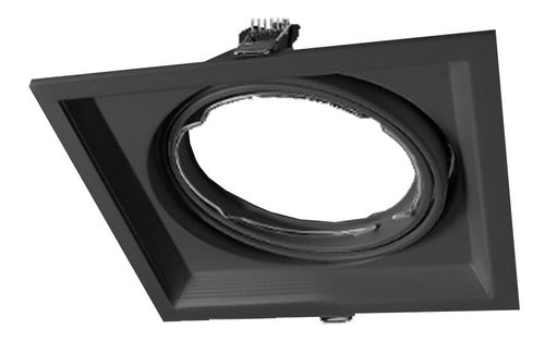 PURALUZ Adjustable Black AR111 Recessed Light Fixture 0