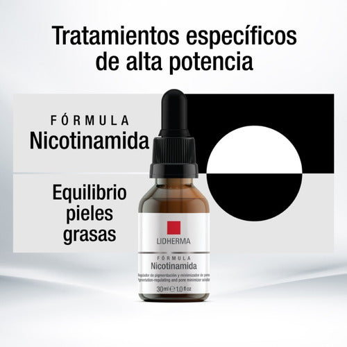 Ultra Renova Pads + Acnex Treatment + Nicotinamide by Lidherma 1