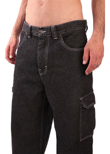 Woodoo Hubbsi Cargo Pants - Black Heathered 4