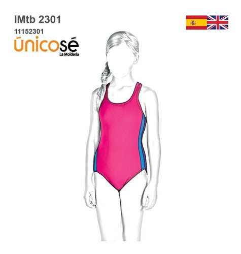 Moldes De Ropa Malla Enteriza 1 Pieza Niña 2301 0