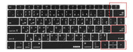 Los Diseños De Teclado Negros En Idioma Xskn Son Compatibles 4