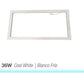 LED Lighted Frame 60x30cm 36W Cool White Light 220V 1