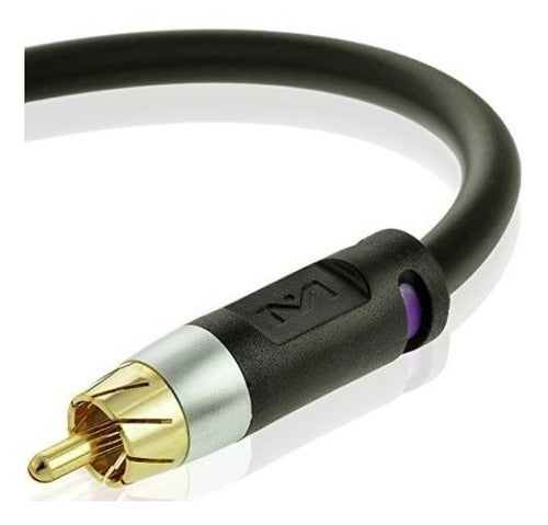 Mediabridge Ultra Series Subwoofer Cable (15 Feet) - Dual RCA 0