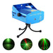 Laser Audioritmico Efecto Lluvia Estrellas Verde Rojo Bares 0