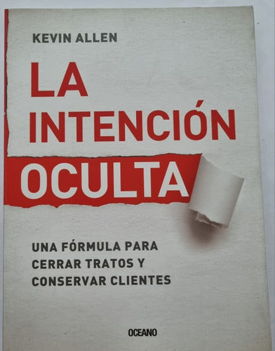 Libro La Intención Oculta De Kevin Allen 0