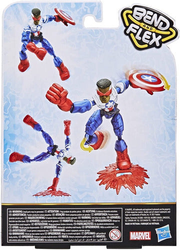 Avengers Bend And Flex Falcon Figure by Hasbro 5