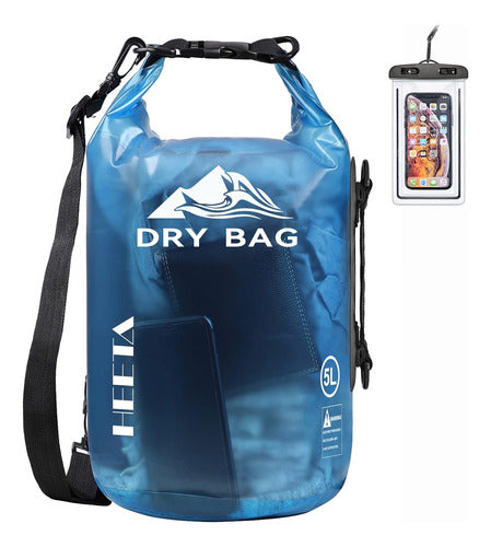 Heeta Waterproof Dry Bag 30L Transparent Blue 0