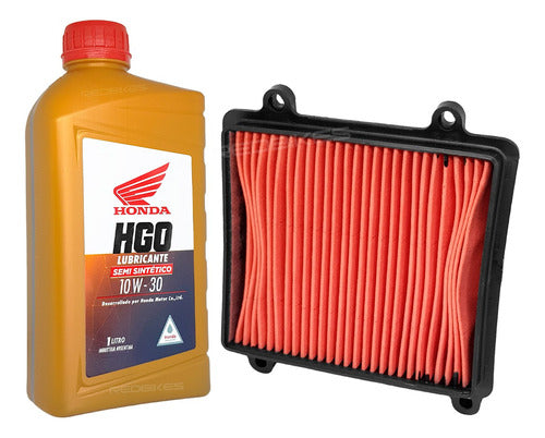 Honda Kit Service Xr 150 Semi Synthetic Oil Original M1 0