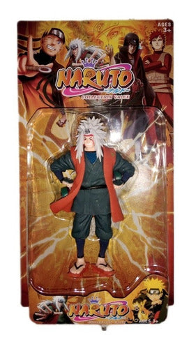 Muñeco Maestro Jiraiya Personajes Naruto  Uzumaki Blister X1 0