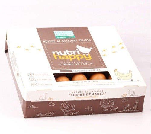 Nutri Happy Organic Large Brown Eggs - Free Shipping to Zona Norte! 0