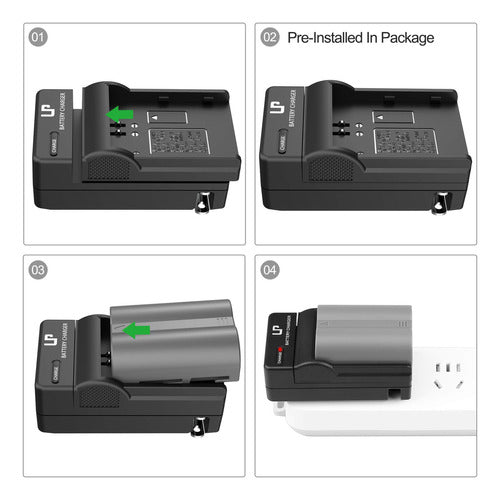 LP ENEL3e Battery and Charger for Nikon | Works with Cameras 7