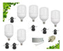 Indoor Cultivation Kit LED Lights 270W E27 Growth and Flowering X6 0