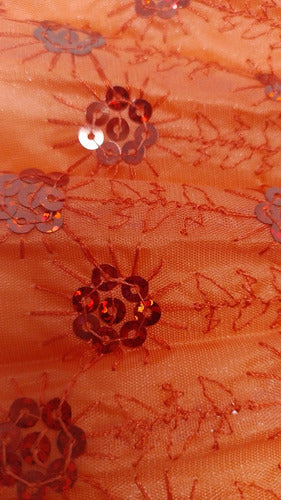 Vintage Dance Sequin Fabric Fan for Weddings Souvenir 19