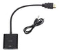 LCS HDMI to VGA + Audio Converter Adapter Full HD 5