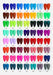 Kit of 12 Navi Semi-Permanent Gel Nail Polish Base Top 10ml UV LED Gel 2