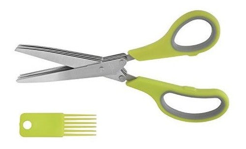 Briausa 5 Blade Professional Herb Scissors Tijera De Cocina 1