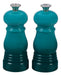 Le Creuset of America Salt and Pepper Mill Set, 5in x 2in 0