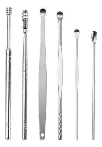 Generic Ear Cleaning Kit in Stainless Steel Case 1