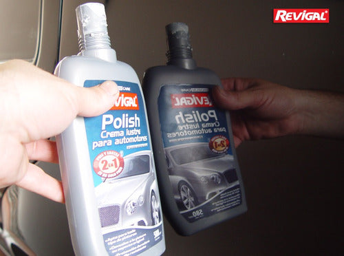 Revigal Polish 2 in 1 - Box of 8 Units (300 cm³ Each) 1