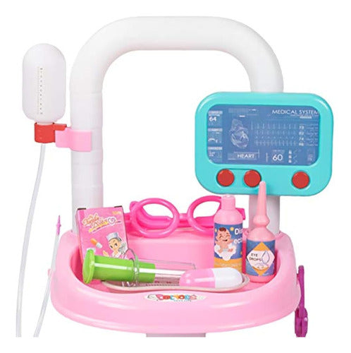 Unih Doctor Cart Kit Para Niños De 3 A 4 5, Juego Médico Rea 2