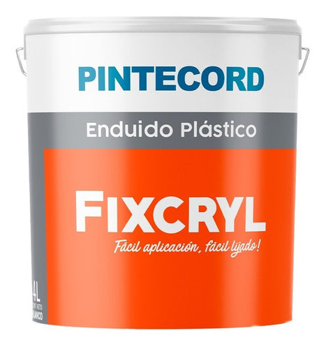 Enduido Interior Pintecord Fixcryl Secado Rapido Acrilico 1l 0