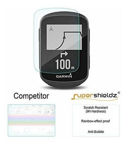 Supershieldz Tempered Glass Screen Protectors for Garmin Edge 520, 520 Plus, and 820 - 2 Pack 1