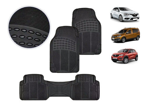 SSP Heavy Duty Car Floor Mat for Renault Megane Kangoo Stepway Kwid 0