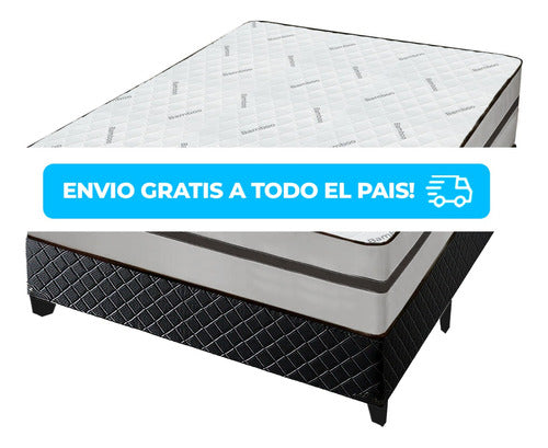 Almacen de Colchones Sommier 2 Plazas Georgia Extra Soporte Certificado 400kg 3