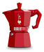 Bialetti Italian Coffee Maker Exclusive Red 3tz 130ml 0