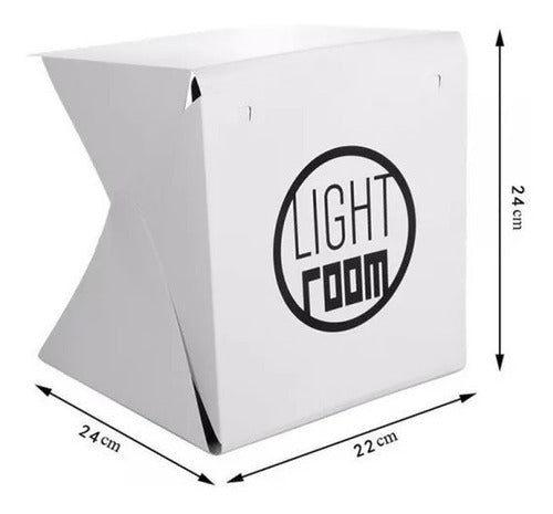 Light Room Professional Photography Studio Cubic White LED Photo Box 4