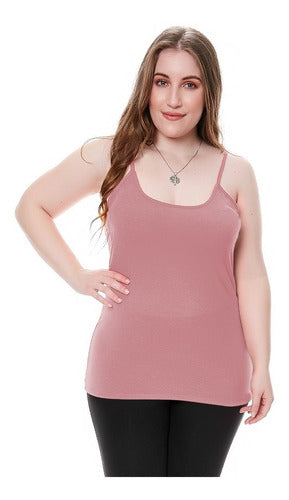 Sleeveless Modal Lycra Tank Top XL-XXXL Various Colors 48