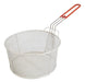 Collapsible Wire Number 24 Fryer Basket - Tinned Wire 0