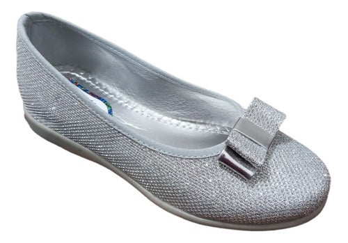 Bochinche Art. 31 Girls' Patent Leather Glitter Flats 2