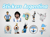 Stickers Calcos Vinilos, Ideal Termos (argentina - Mundial 0