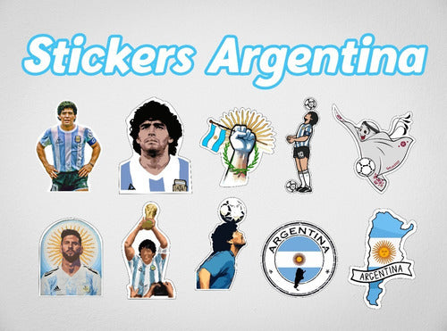 Stickers Calcos Vinilos, Ideal Termos (argentina - Mundial 0