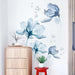 Amaonm Gaint Creative Removable 3D Nursery Floral Wall Stickers 2