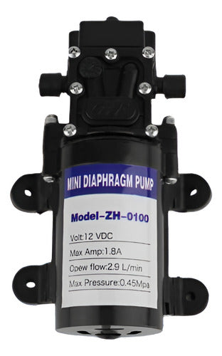 Dc12v 2,9 L/min 0. 45mpa Diafragma Automático Agua Bomba De 0