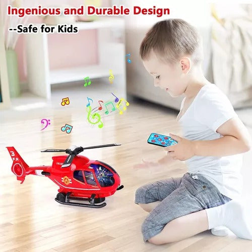 Special Remote Control Helicopter with Light and Sound 4