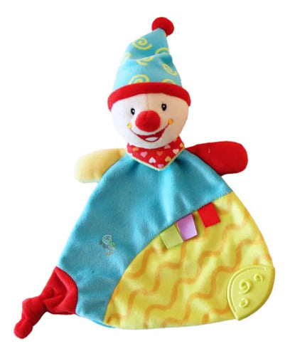 Oli's Place Plush Comfort Blanket with Rattle Clown 0