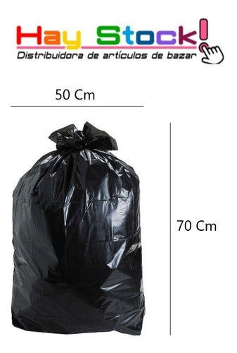 Make Black Trash Bags 50x70 Roll of 25u Wholesaler 350u 1