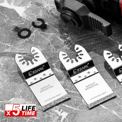 Cuchillas De Sierra Multi-tool Para Eliminar Mortero, 3 Piez 2