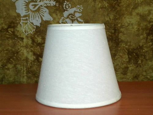White Conical Lampshade 9-14/12 cm Height 2