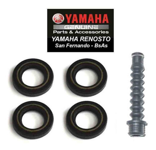 YAMAHA Genuine Parts 4 Seal Kit and Shift Rod Boot for 4HP 2-Stroke Outboard Motors 0