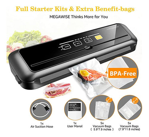 MegaWise Powerful but Compact Vacuum Sealer Machine 2