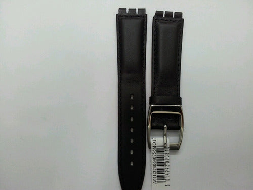 Morellato Watch Band for Swatch 2740.56 Black Satin 1