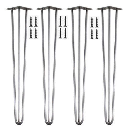 InnoBAL Patas De Hierro Hairpin Legs X4 Mesa Reforzadas Envio Gratis 0