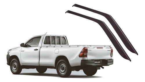 Deflector Ventanilla Toyota Hilux 2005 2020 Oriyinall X2 0